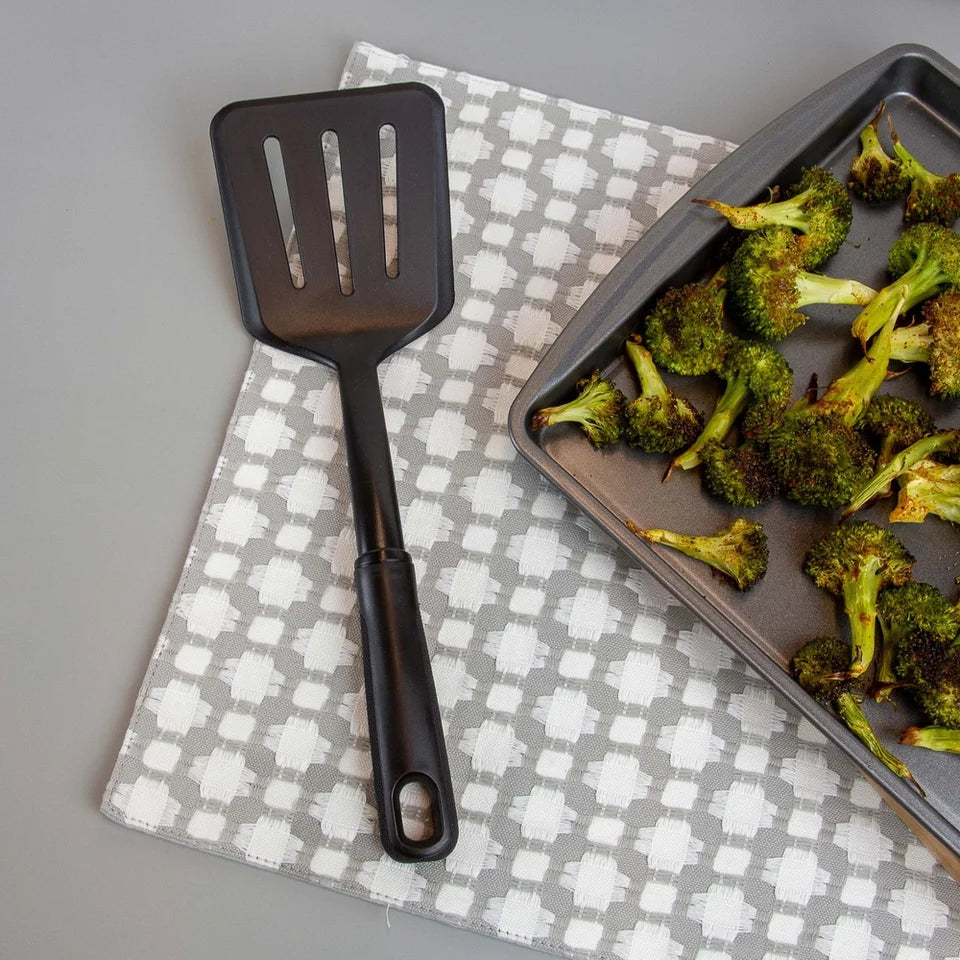 8-Pack Slotted Turner Kitchen Utensils Heat-Resistant Nylon Nonstick Tools